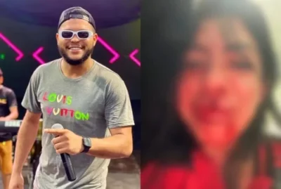 Diego desferiu socos e quebrou três dentes da atual companheira. O homem é acusado de violentar também a ex-companheira em 2020