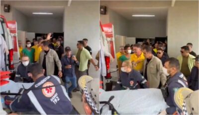 Bolsonaro passa mal em início de tour pelo Nordeste e é hospitalizado no Río Grande do Norte em decorrência da facada