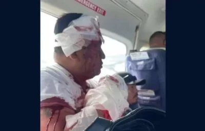 Homem sequestra avião e é morto por passageiro após pouso