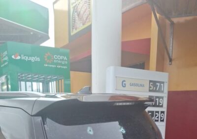 Câmeras registram momento que policial militar é alvejado por criminosos em São Luís