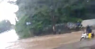 Chuva causa alagamentos e deixa trânsito caótico na Estrada de Ribamar MA-201