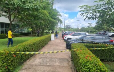 O Esquadrão Antibomba da Polícia Militar foi acionado e isolou a área, em seguida, detonou o explosivo com segurança, ninguém ficou ferido.