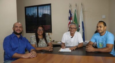 Prefeito Eudes Barros assina termo de adesão ao Selo UNICEF