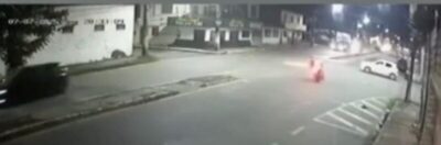 Motociclista e passageira ficam gravemente feridos após acidente de trânsito com carro na Cohab, em São Luís