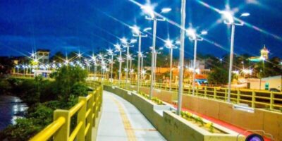 Após pedido do vereador Fik Fik, Caís de Ribamar recebe nova iluminação e restauração de luminárias