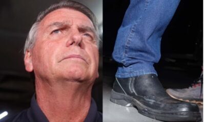 “Eu tenho vergonha de usar tornozeleira”, diz Jair Bolsonaro