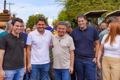Juscelino e Orleans participam de dia de entregas e inaugurações em São Mateus