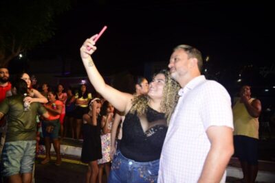 Júlio Filho recebe apoio popular durante Arraial da Câmara em São José de Ribamar
