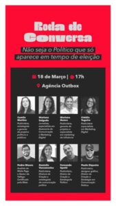 “Não seja um político que só aparece em eleição”