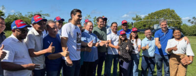 Presidente da Assembleia participa do lançamento do projeto “Terra para Elas” no município de Rosário