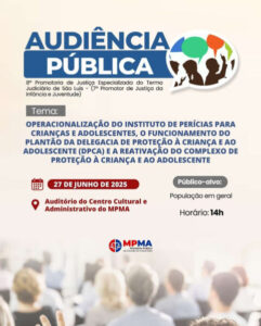 Ministério Público convoca audiência pública sobre o caso dos meninos emasculados