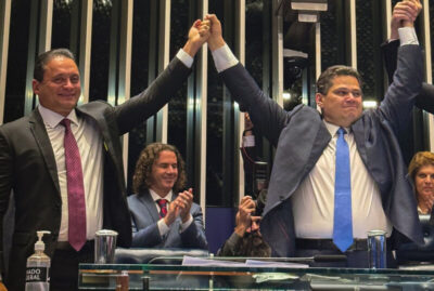 Com apoio de Weverton, Davi Alcolumbre é eleito presidente do Senado