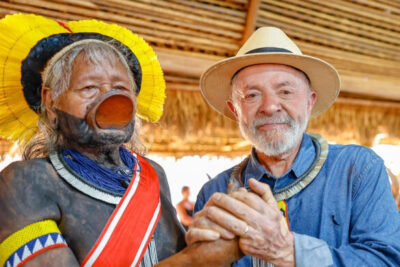 Lula: “Nenhuma visita é mais importante do que essa aos povos do Xingu”