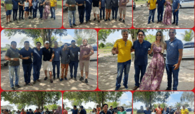 Hemetério Weba participa de encontro com lideranças politicas em Santa Luzia o Paruá