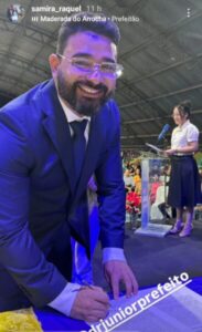 EM PERITORÓ-MA, DR. JÚNIOR É EMPOSSADO PARA SEU SEGUNDO MANDATO