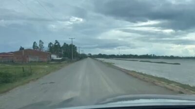 Morador compartilha o avanço das obras da Travessia da Baixada. Veja o vídeo