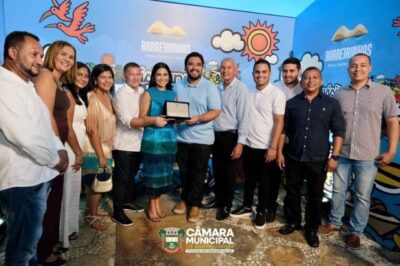 Thaynara OG recebe Título de Cidadã Barreirinhense em cerimônia na Câmara Municipal