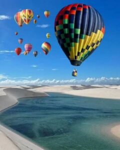 Empresa iria lançar pacotes de balonismo nos Lençóis Maranhenses, mas tragédia em SC acende alerta