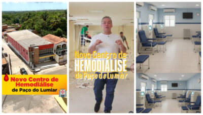 Paço do Lumiar: Fred Campos entra para a história ao implantar o primeiro Centro de Hemodiálise