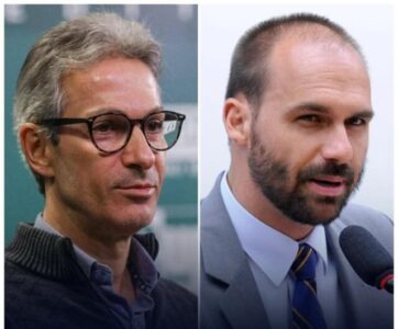 Eduardo Bolsonaro rebateu a declaração do governador de Minas Gerais, Romeu Zema