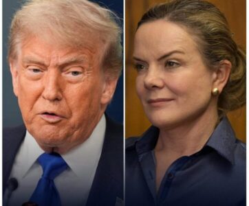 Gleisi reforçou que Trump “disse que não quer conversar agora”