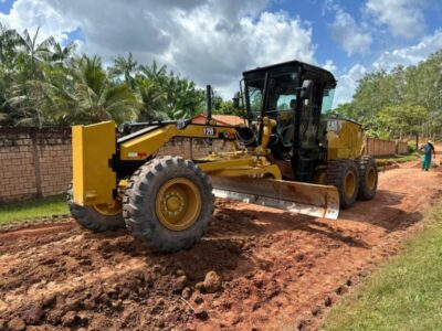 Em Pinheiro Gestão André da RalpNet continua intensificando serviços de recuperação de estradas vicinais na zona rural