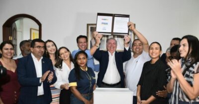 Vice-governador Felipe Camarão participa de assinatura do Termo de Cooperação para Regularização Fundiária em Imperatriz