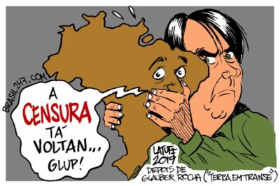 Latuff – A censura está voltando