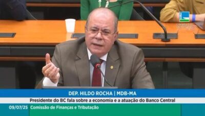 Em audiência pública com a presença do presidente do Banco Central deputado Hildo Rocha critica Taxa Selic alta