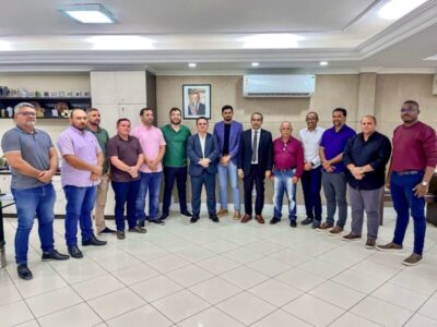 Júnior Cascaria discute reforço na segurança de Pedreiras e Trizidela do Vale