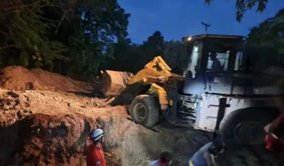 Pai e filho morrem soterrados em poço enquanto consertavam cano, na zona rural de Morros