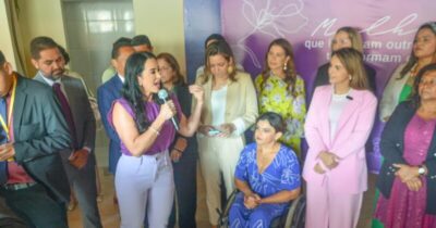 Audreia Noleto abrilhanta a abertura do Março Lilás na Câmara de São Luís