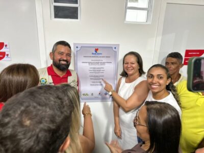 Luciana Leocádio inaugura em Buriti Bravo a primeira UBS do Maranhão no padrão do novo PAC