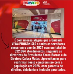 UM ESPAÇO DE SOLUÇÕES: A EXCELÊNCIA DO VIVA/PROCON SÃO LUÍS SHOPPING
