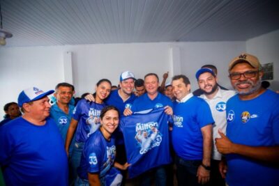 Brandão participa de mega carreata em apoio a Milton Gonçalo em Santa Rita