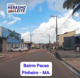 Herasmo Leite propõe modernização da iluminação pública no Bairro Pacas para garantir mais segurança e eficiência