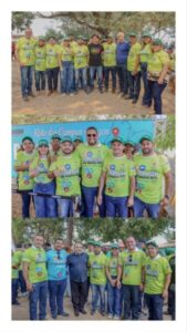 Quinzinho participa da solenidade de assinatura da ordem de serviço da construção da barragem Maria Rita