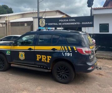 PRF prende foragido da Justiça do Maranhão durante fiscalização no Tocantins