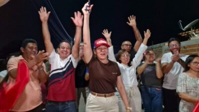 Luciana Leocádio entrega ruas pavimentadas e anuncia investimentos em habitação e educação em Buriti Bravo