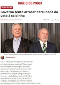 Impunidade aos bandidos: Lula se desespera para manter “saidinha”….
