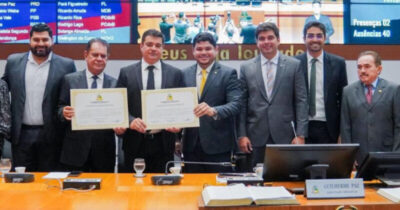 Assembleia Legislativa concede título de cidadão Maranhão aos empresários Marreca e Júnior Marreca