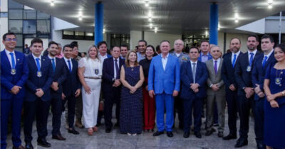 Governador Carlos Brandão conduz posse de mais de 70 novos policiais civis