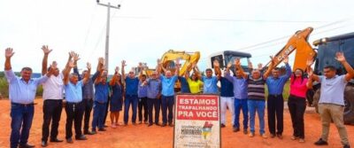 Iniciadas as obras da MA-006 entre Tasso Fragoso e Alto Parnaíba