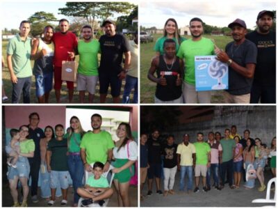 Quinzinho realiza ação para os pais de Peri-Mirim com sorteio de prêmios na sede e zona rural