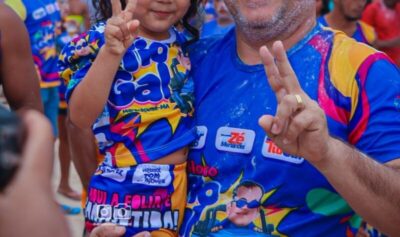 Bloco do Tio Gal agita Maracaçumé com mega arrastão cheio de música e animação