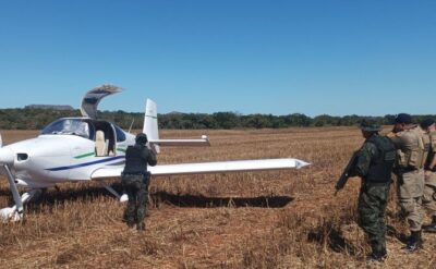 Avião de prefeito roubado no Maranhão é recuperado no Tocantins