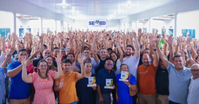 Maracaçumé: Prefeito Tio Gal entrega escola Centro Educacional João Miranda reformada e mordenizada