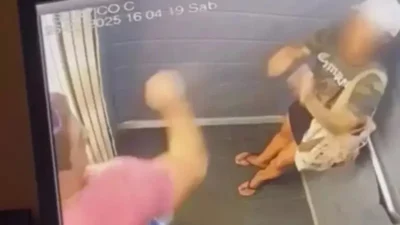 VÍDEO: Mulher é espancada pelo namorado com mais de 60 socos dentro de elevador