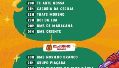 Astro de Ogum abre o “Pertinho de Você” com apoio do Governo do Estado e programação até o próximo dia 13 de julho