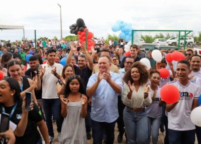 Governo Brandão entrega obras nas áreas da educação, esporte e abastecimento em Santa Luzia